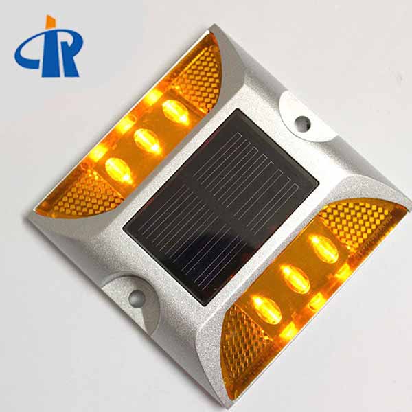 <h3>Amber Synchronous Flashing Led Solar Pavement Marker In </h3>

